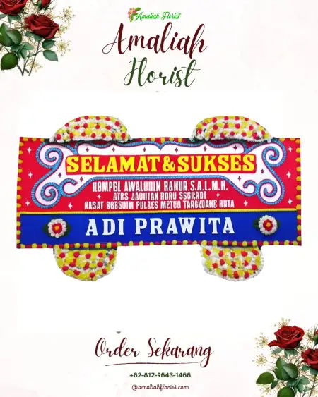 Papan Bunga Ucapan Selamat Kutakarya